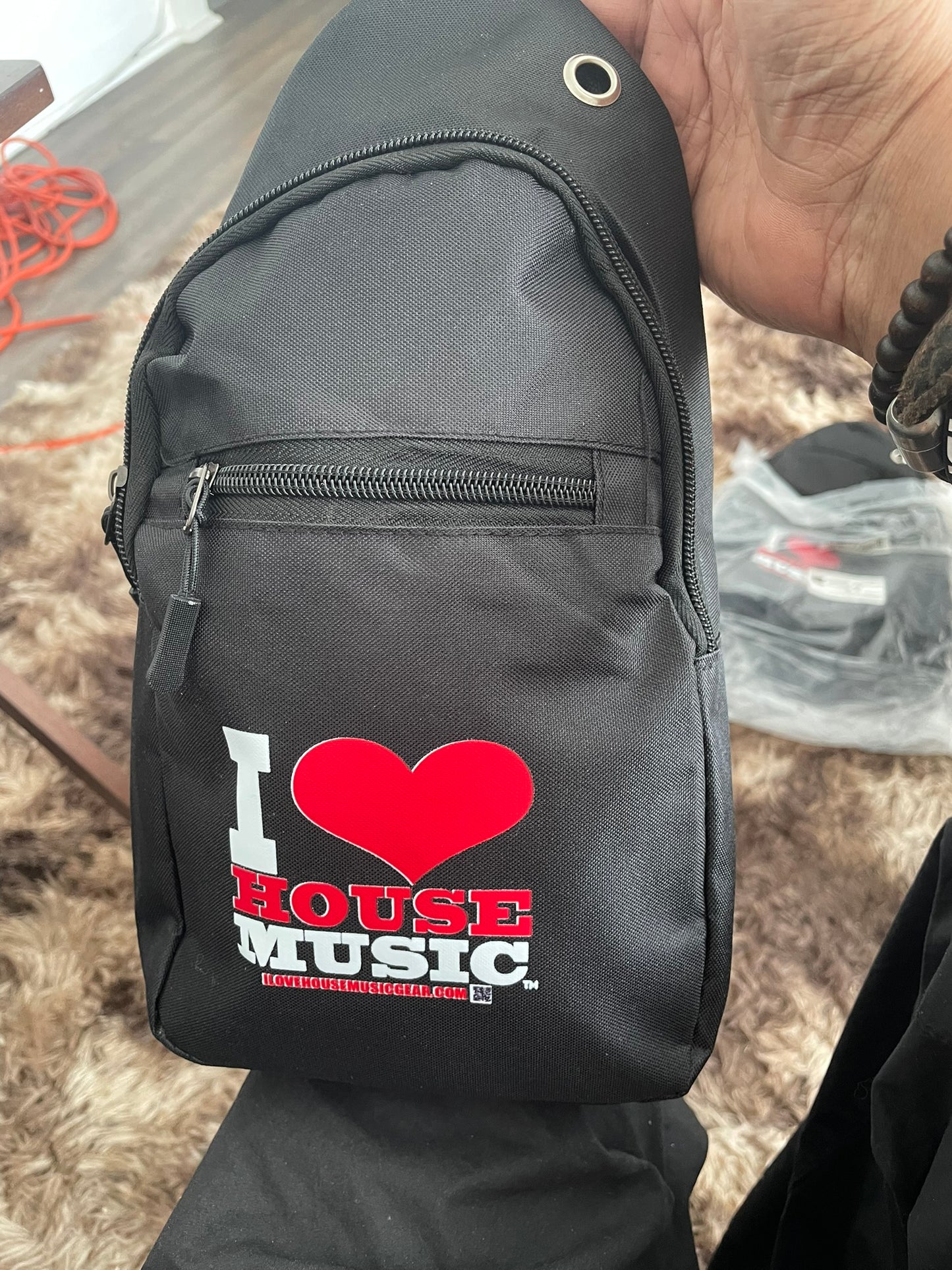 I LOVE HOUSE MUSIC Da MINI BACKPACK