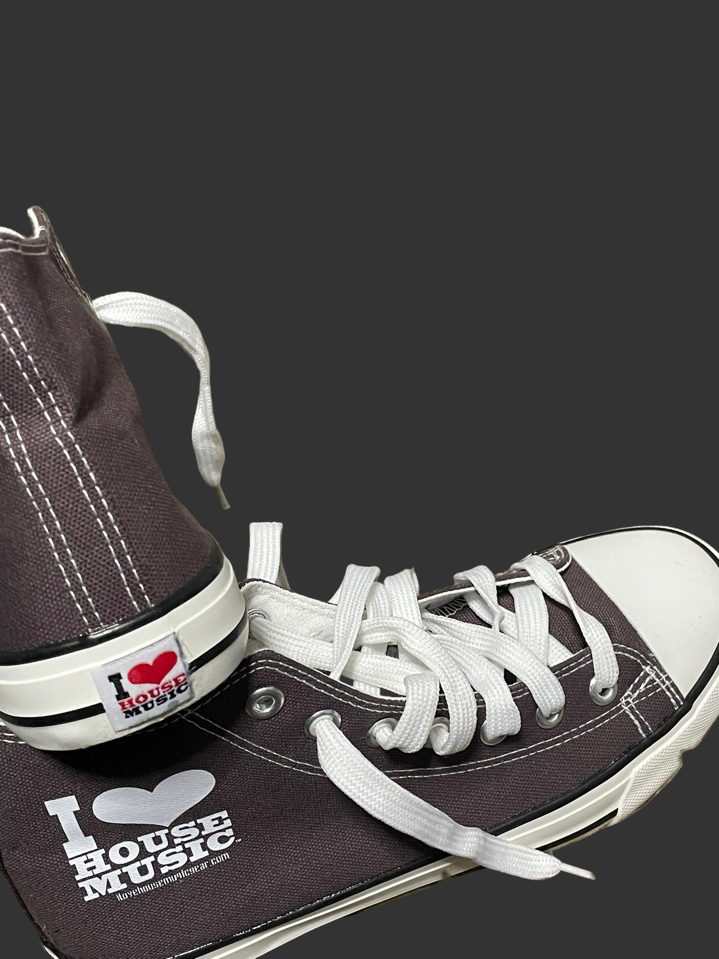 DaSneaker Sweet Chocolate Chuckie Version
Fashion Lace-Up Shoes, Breathable Upper & Non-Slip PVC Gum Sole, Casual Tennis Walking Footwear, High Top Sneakers