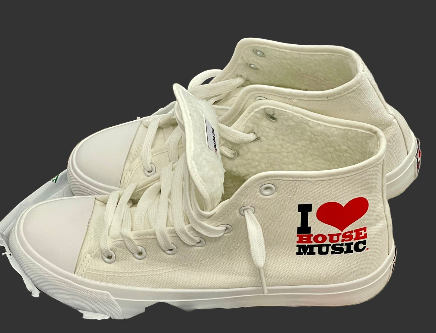 DaSneaker White Classic Version
Fashion Lace-Up Shoes, Breathable Upper & Non-Slip PVC Gum Sole, Casual Tennis Walking Footwear, High Top Sneakers