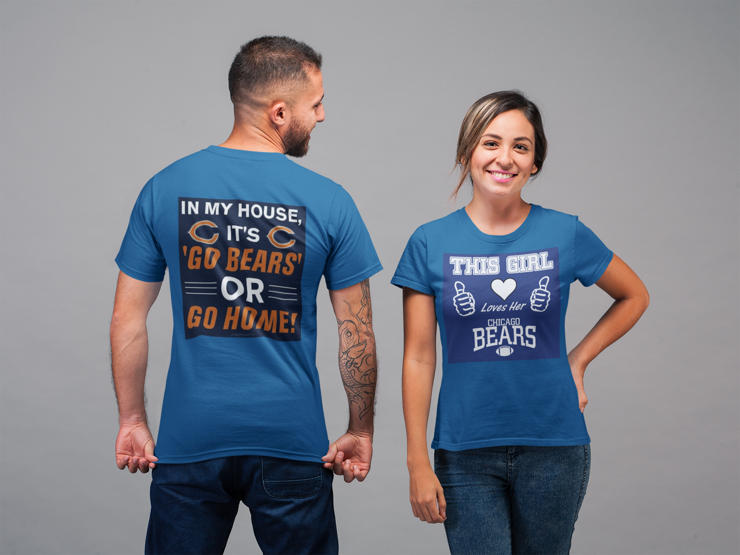 The CHICAGO Football Tshirts COLLECTION