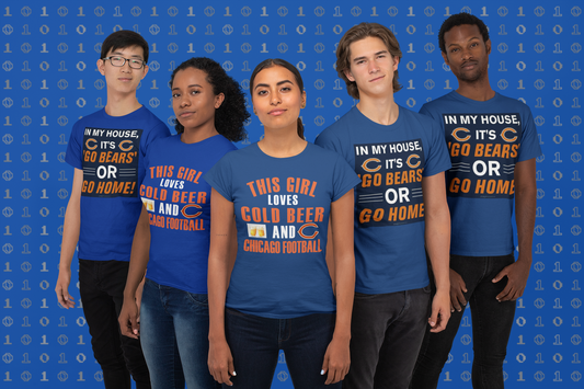 The CHICAGO Football Tshirts COLLECTION