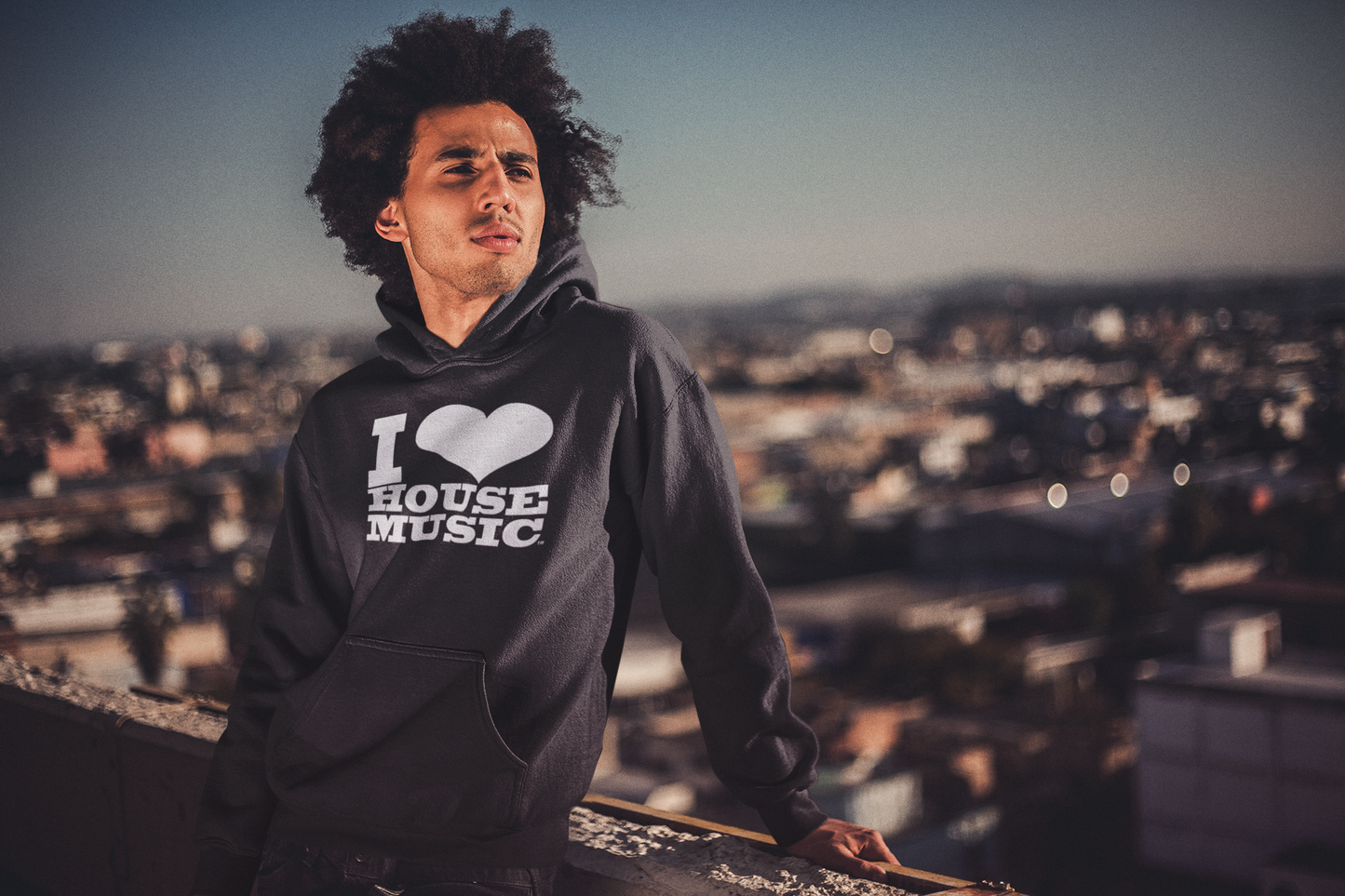 I Love House Music Unisex Hoodies Various Colors