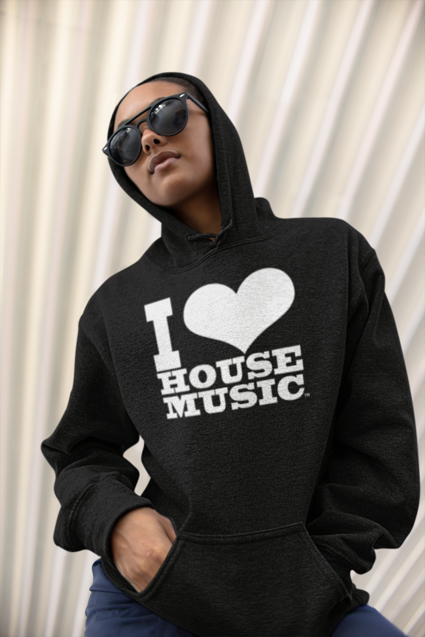 I Love House Music Unisex Hoodies Various Colors