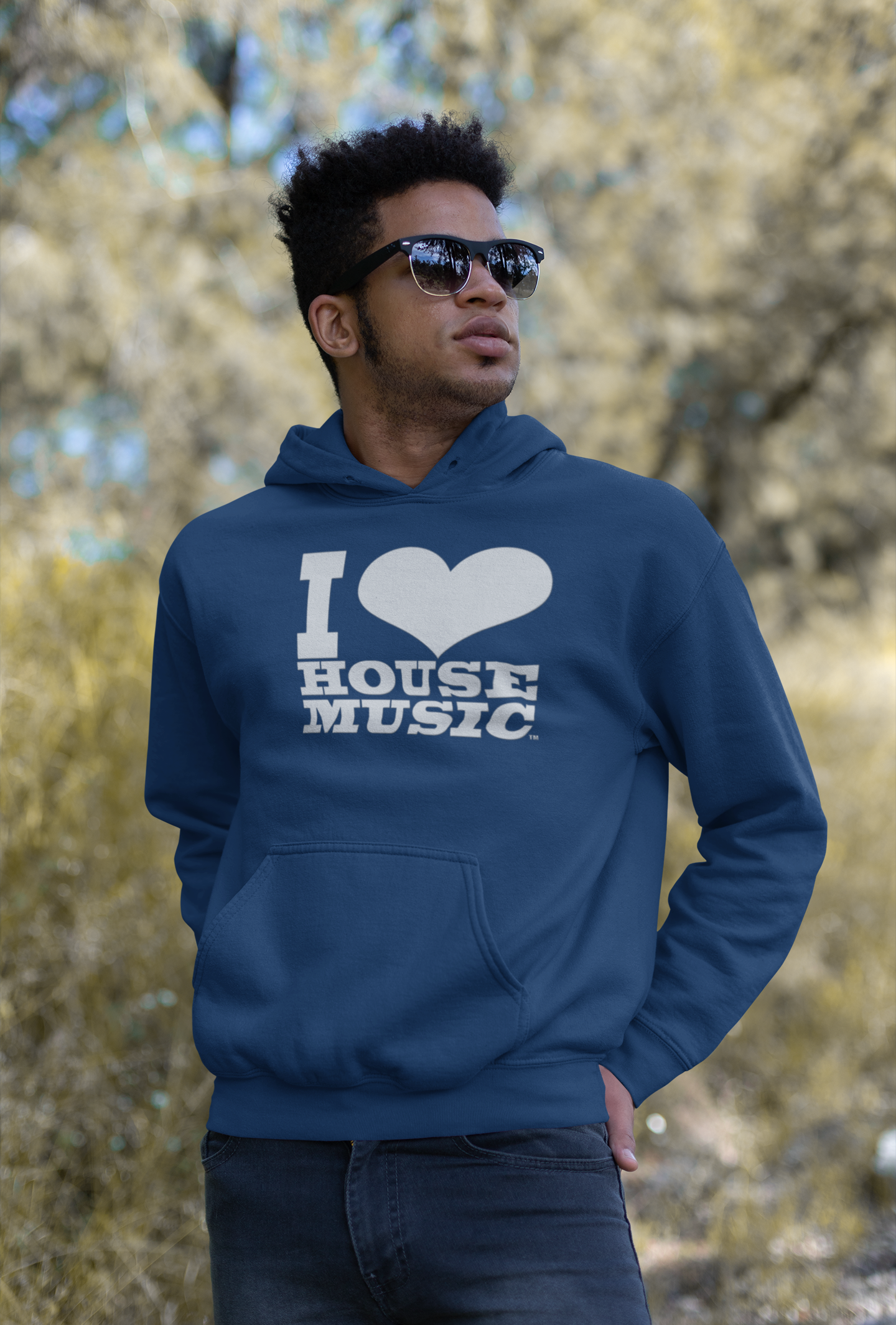 I Love House Music Unisex Hoodies Various Colors