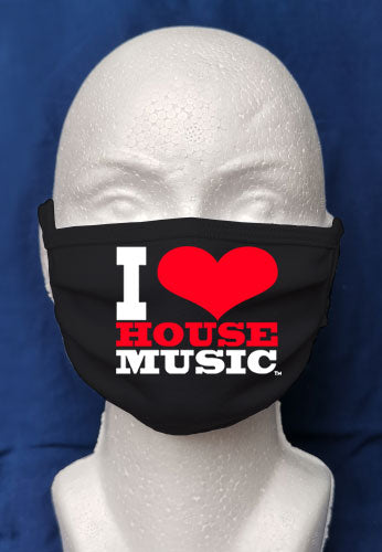 I Love House Music Mask(s) 4 Versions