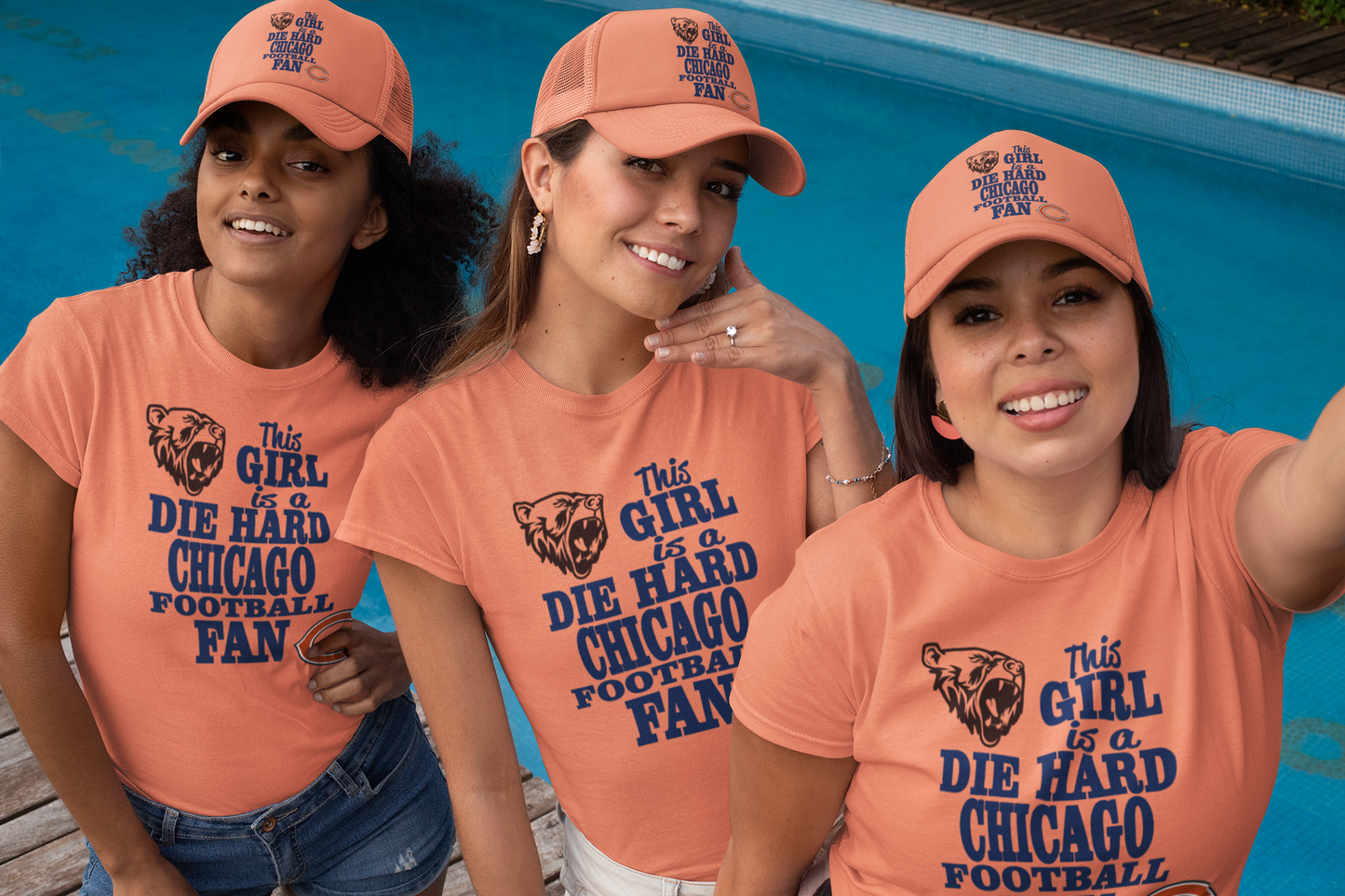 The CHICAGO Football Tshirts COLLECTION