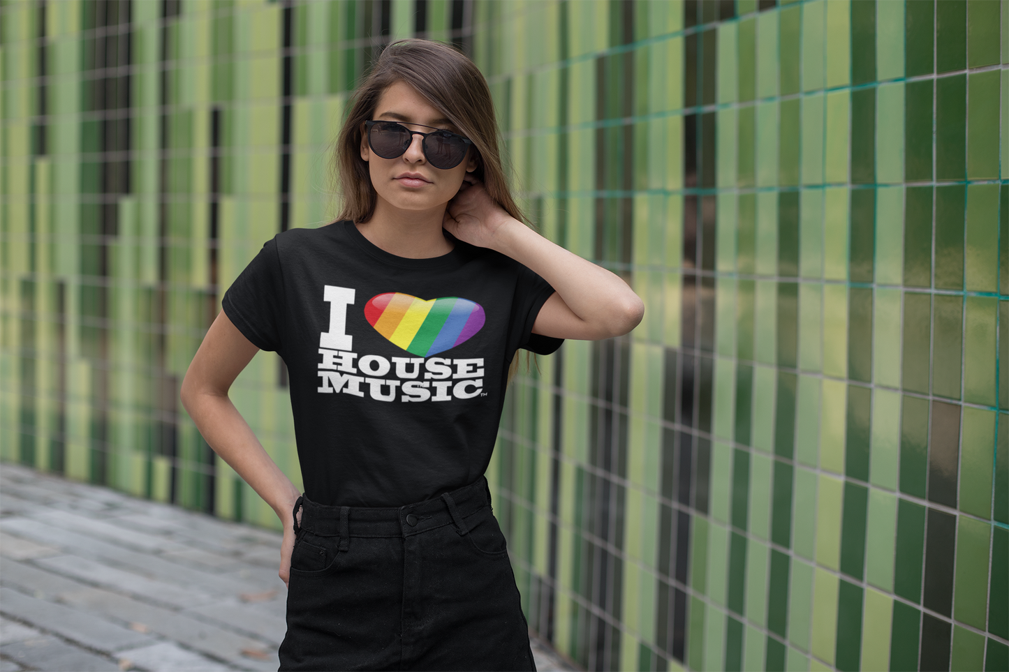 I Love House Music "Pride Edition" Tee