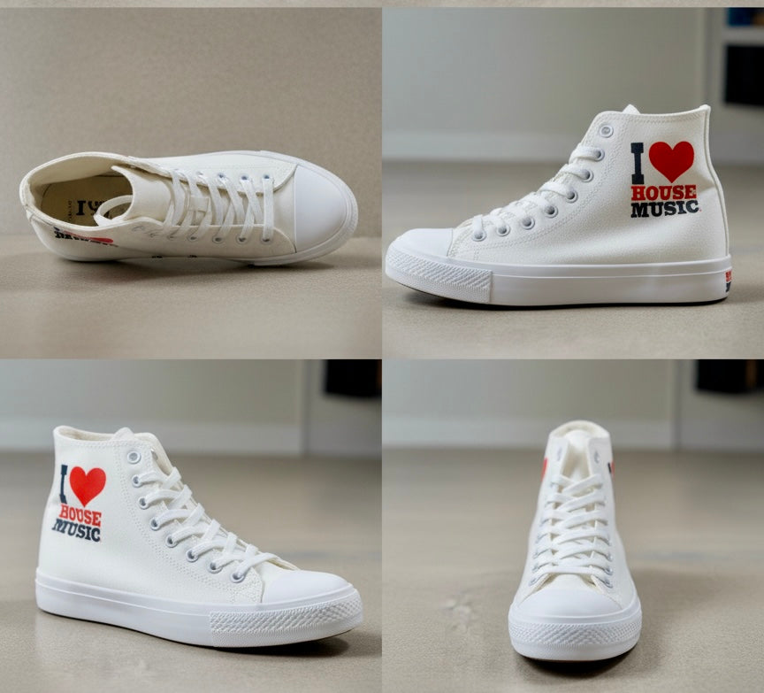 "I LOVE HOUSE MUSIC DaSNEAKER"