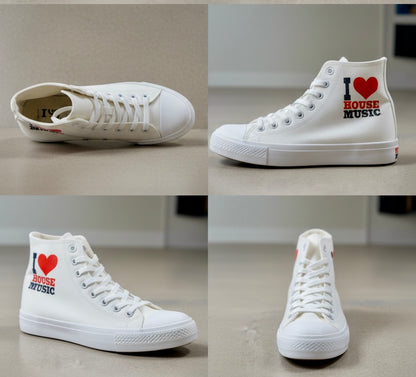 "I LOVE HOUSE MUSIC DaSNEAKER"