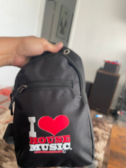 I LOVE HOUSE MUSIC Da MINI BACKPACK