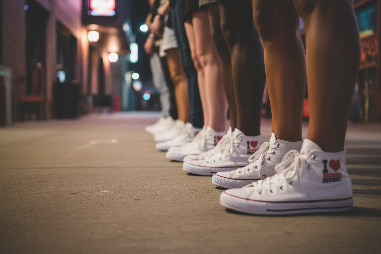 "I LOVE HOUSE MUSIC DaSNEAKER"