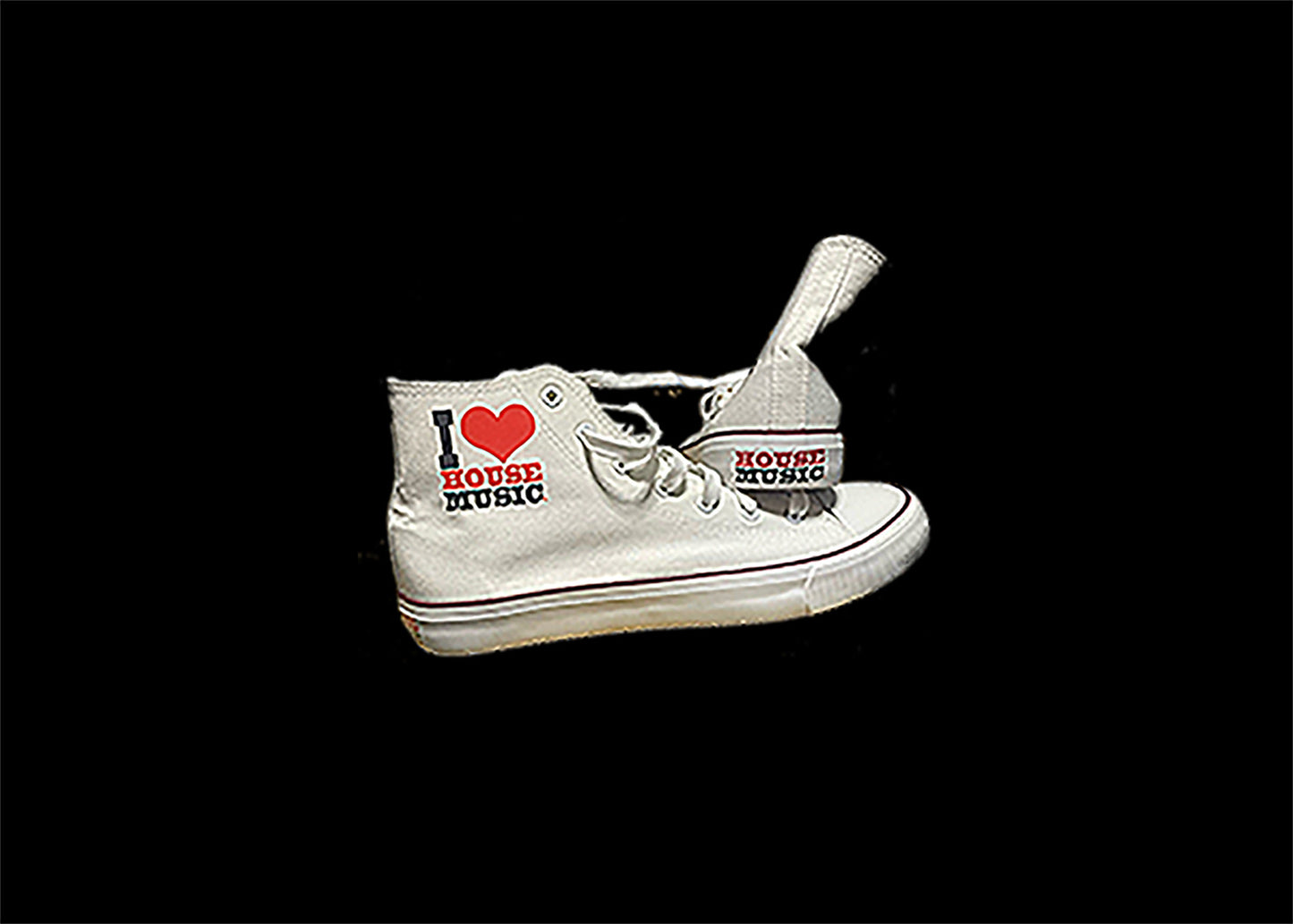 "I LOVE HOUSE MUSIC DaSNEAKER"