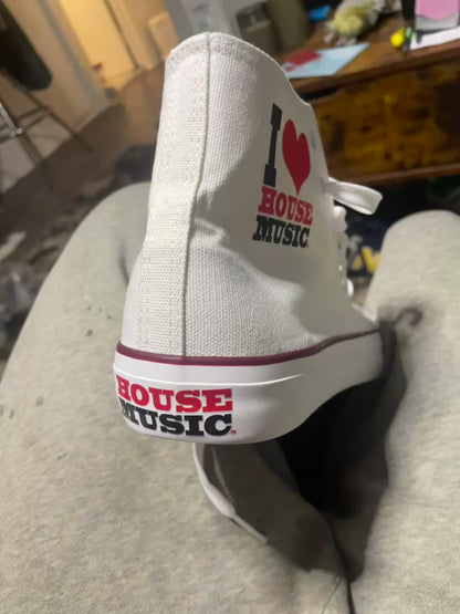 "I LOVE HOUSE MUSIC DaSNEAKER"